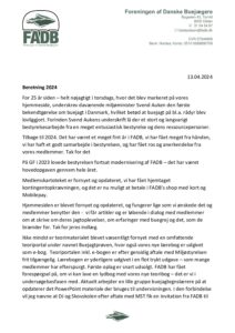 Beretning 2024 FADB Beretning 2024 pdf